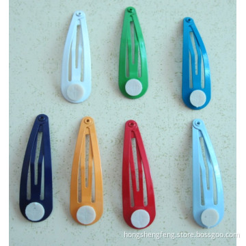Manufacturer Colorful Metal Kids Spring Hair Clip
